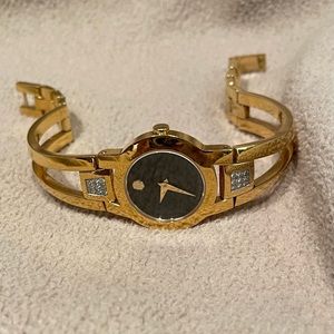 Elegant gold Movado watch